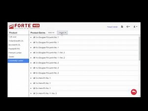 ForteWEB Training: Materials Manager