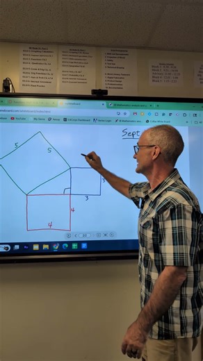 Once in a Lifetime Math Equation #maths #pythagoreantriplet