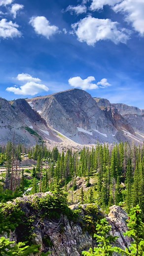 The Snowy Range - part of the Medicine Bow mountains in Wyoming 🏔️ only three hours from Denver also! #wyoming #wyomingcheck #medicinebow #medicinebownationalforest #snowyrange #snowyrangewyoming #getoutside #outdoors #nature #summer #scenic #views #natureisdope #wyomingtok