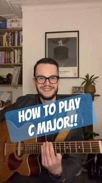 5 ways to play a C major chord with increasing difficulty! 😁 LIKE and SUBSCRIBE for FREE lessons!
