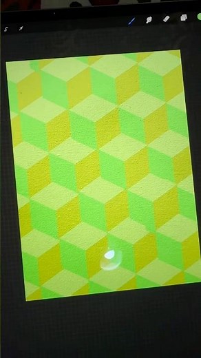 Procreate 3D Shape Illusion (EASY & QUICK Backgrounds)