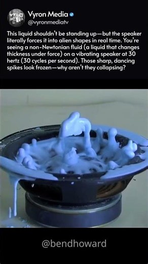 Watch This Liquid DEFY Physics, Forming IMPOSSIBLE Alien Shapes That Won't Collapse
