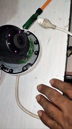 how to reset hikvision ip camera #shorts