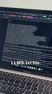 What’s an .llms.txt file and why should you care? 樂 It’s a small...