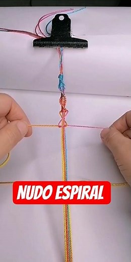 TUTORIAL 👆 How to make a spiral knot