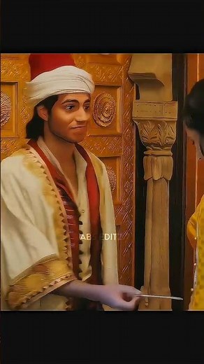Aladdin – Street Boy to Prince 🧞‍♂️✨#Aladdin #Disney #Jasmin #MovieClips