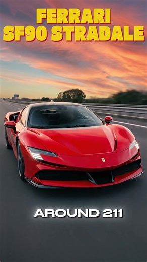 First Hybrid Ferrari and It's Absolutely Insane #ferrarisf90 #hybrid #cars