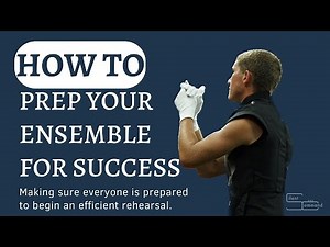 How to Conduct a Prep Sequence | Drum Major Beginner Conducting Tips