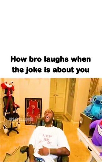 It can't be THAT funny bro 😭✌️