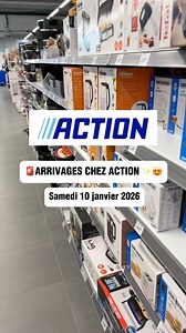 Arrivages chez Action Samedi 10 janvier 2026 ✨😍 #action #magasinaction #arrivages #arrivage #nouveautés #nouveauté | Talia Arrivages