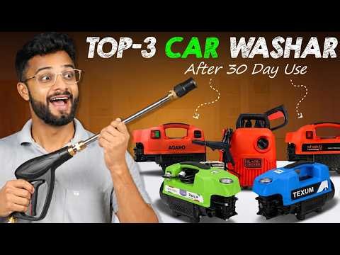 Top 3 Best Car Washers 2026 🚗 | Best High Pressure Washer for Car Washing | After 30 Days Use