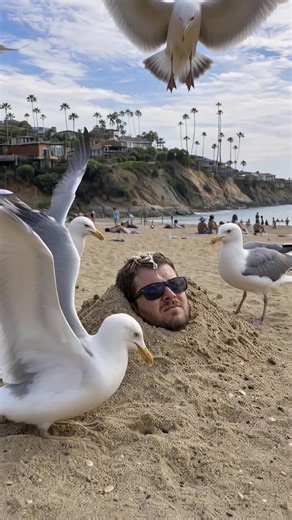 Seagulls found the target 🎯
