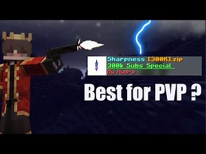 Best texture pack for pvp | sharpness 300k texture pack |
