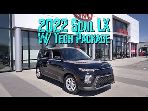 New 2022 Kia Soul LX w/ Technology Package Overview & Features