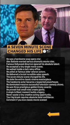 A Seven Minute Scene Made Alec Baldwin