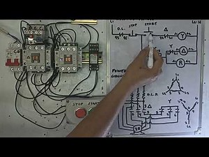 Wye Delta using two Contactor without timer
