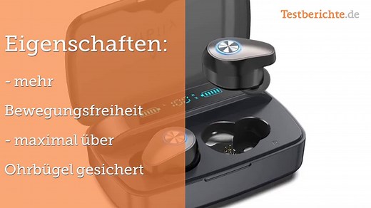 In-Ear-Bluetooth-Kopfhörer Test: Top-Sound und Akkuzeit
