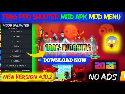 Frag Pro Shooter MOD APK v4.18.2 | Unlock ALL Characters & Cards |Unlimited coins & diamonds| FREE🔥