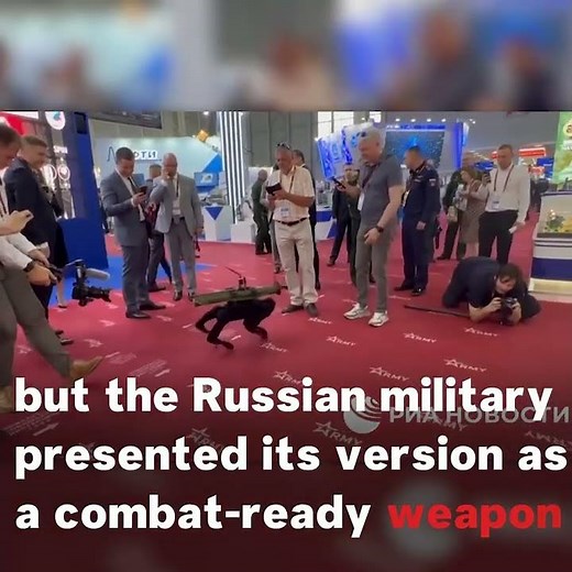 Russia's New Combat-Ready Robot Dog Turns Out To Be 'Essentially A Toy'