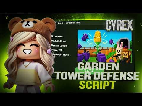 Garden Tower Defense Script – Auto Wave Clear, Farm Boost & Unlocks
