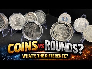 Silver Coins vs Silver Rounds – What’s the REAL Difference?