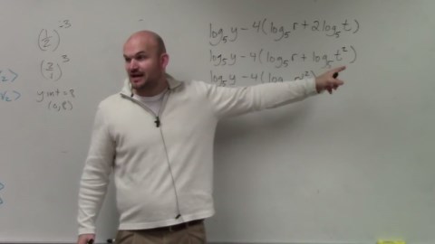 How to condense a log expression with parenthesis