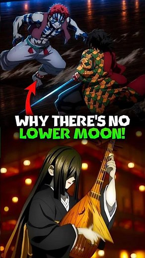 Why Muzan Made Nakime Upper Four but Never Replaced the Lower Moons? #shorts #demonslayer