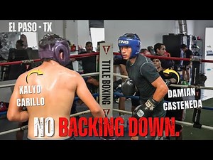 These Boxers Are CRAZY! INTENSE Sparring Turns Into 4 ROUND WAR!