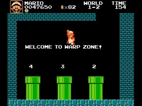 Super Mario Bros World – Secret Shortcuts in Stage 2, 3 & 4
