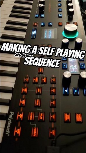 Making a Self Playing Sequence with the HydraSynth Explorer