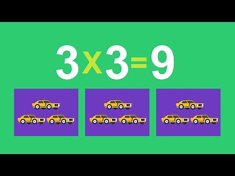 Tabuada do 3. Ensinando matemática para crianças