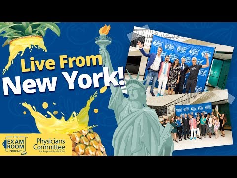 Exam Room LIVE New York With Rip Esselstyn and Drs. Neal Barnard, Michelle McMacken, and Rob Ostfeld