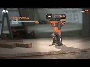 PRO18V BRUSHLESS ROUTER INTRODUCTION [BOF18BL]