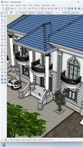 PTS CAD EXPERT on Instagram: "✅How to make complex stairs in seconds in Sketchup For Professional Courses, Check out our mobile application “PTS CAD EXPERT” on Android & Ios @diksha_.kataria YouTube▶️ PTS CAD EXPERT What’s app - +918199929888 www.ptscadexpert.com ptscadexpert@gmail.com Wanna learn to create photorealisic renders and animation, install our application “PTS CAD Expert” . . . . . . . . . . . . . #sketchup #autocad #sketchuppro #enscape3d #architectures #sketchup3d #designing #jhspo