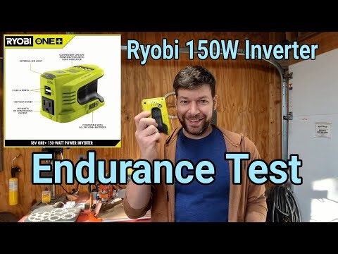 Ryobi ONE+ 150W Inverter: REAL Runtime Test