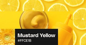Mustard yellow: Color codes, color palettes, and uses
