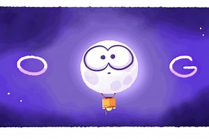 The Aug. 24 Google Doodle shows the moon looking very happy. What does it mean?