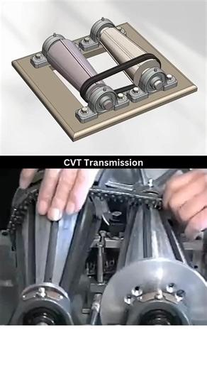 CVT Transmission- How does it work 🤔 Cone CVT - Speed increase and decrease ⬆️⬇️ #reelsviralシ #sweets #solidworks #bhfyp #like #follow #cad #reelfypシ゚ #love | Dorothy Dahms