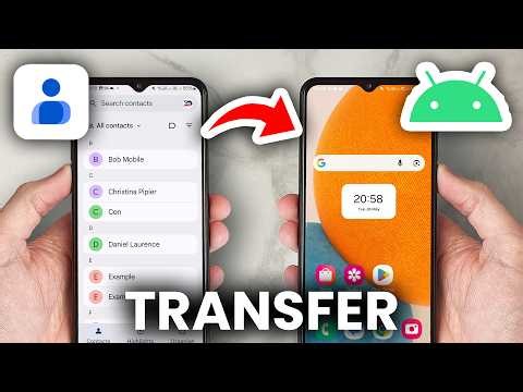 How To Transfer Contacts From Android To Android - Full Guide