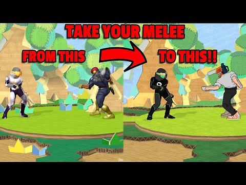 How to get CUSTOM skins in Melee
