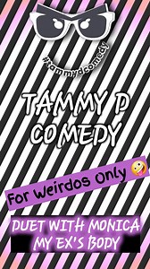 571K views · 22K reactions | For Weirdos Only. Duets with Monica. #tammydcomedy #omg #shesgotjokes #funnyvideos #comedyvideos #jokeswhilestroking #forweirdosonly #justforlaughs #strokejokes #strokesurvivor #myex Monica Turner | Tammy DeFoe | Facebook