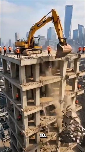 High-Rise Construction Progress | Real Estate Development 4K #construction #engineering