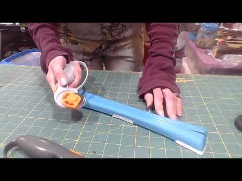 Sharpening rotary blades with the true cut Rotary Blade Sharpener