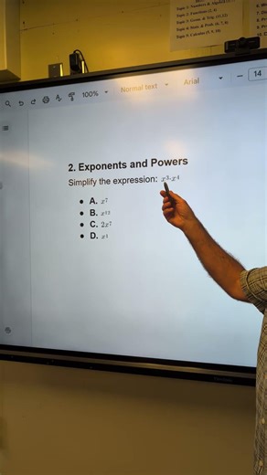 Essential Exponents for the ASVAB #asvab #math