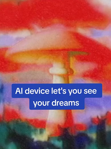 This DIY device turns your dreams into videos using AI. The Dream Recorder lets you describe your dreams out loud—and then visualizes them in a surreal, lo-fi style. Only 7 dreams can be saved. No feeds. No distractions. Just you and your subconscious. #DreamTech #AI #SleepScience #DreamRecorder