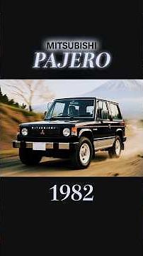 【MITSUBISHI】パジェロの歴史【1982~2019】#mitsubishi #pajero #viral