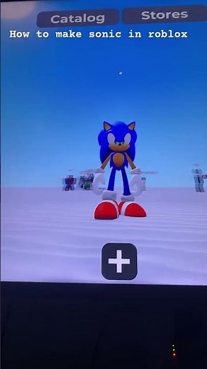 How to make sonic in roblox #sonicthehedgehog #sega #games #gaming #segasonic #sonicroblox