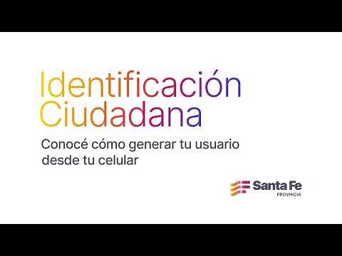 ¡Paso a paso para generar tu usuario de Identificación Ciudadana!