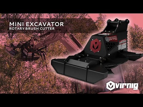 BEAST MODE | Everything You Need to Know About Virnig's X30 Mini Excavator Rotary Brush Cutter