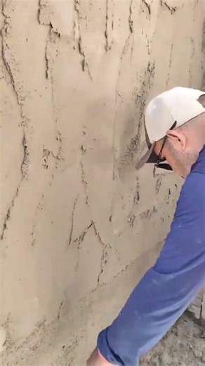 A wall heater and wall leveling with a level using a string and a plumb bob neatly and accurately